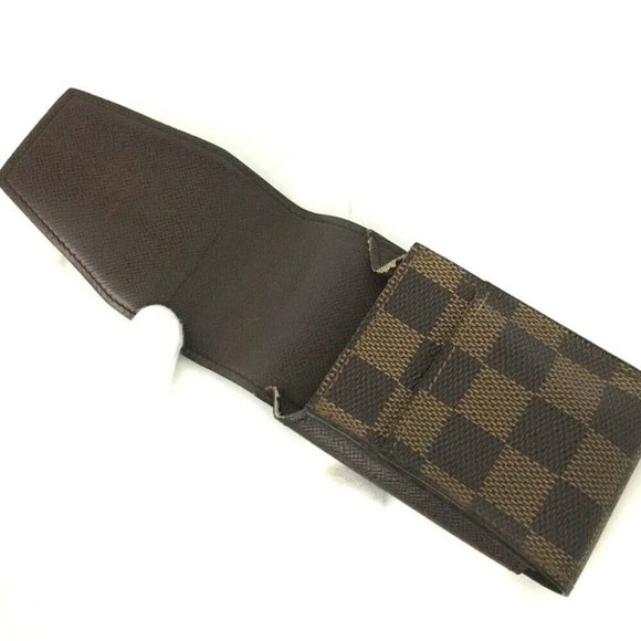 385127Y Louis Vuitton Cigarette Tobacco Case Brown Damier - Picture 5 of 9